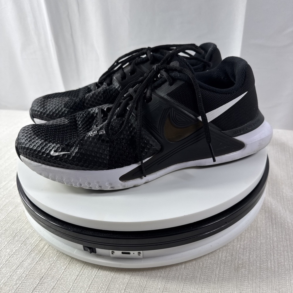 Nike Renew Fusion Training Shoes Size 10.5 Men's Black With White